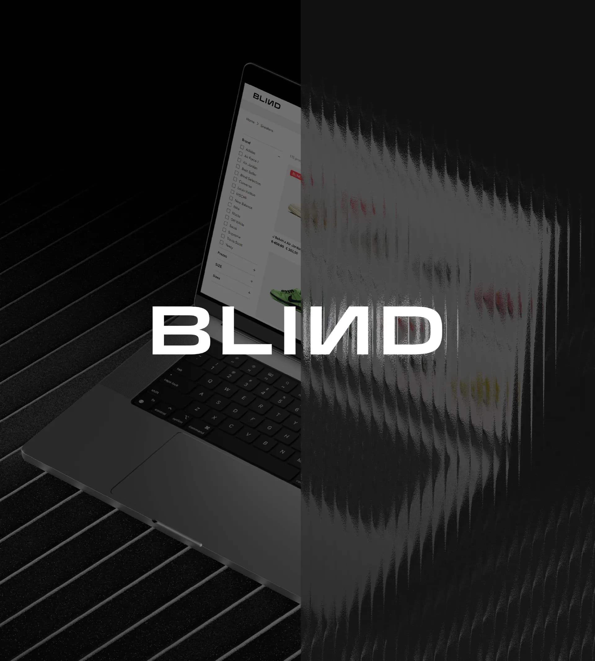 Blind Store — copertina progetto Shop Online