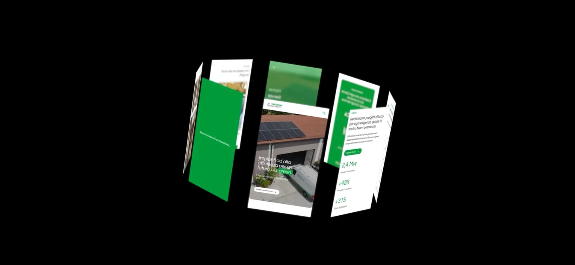 Vesentini Impianti — progetto correlato di Bertoli Studios
