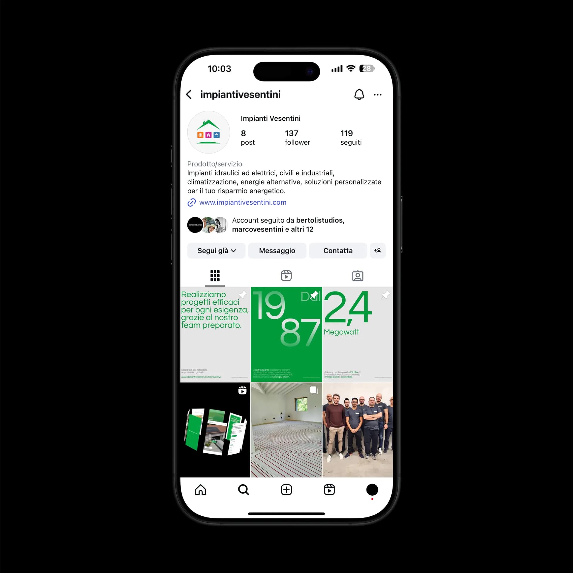 Vesentini Impianti — immagine 2 del progetto
